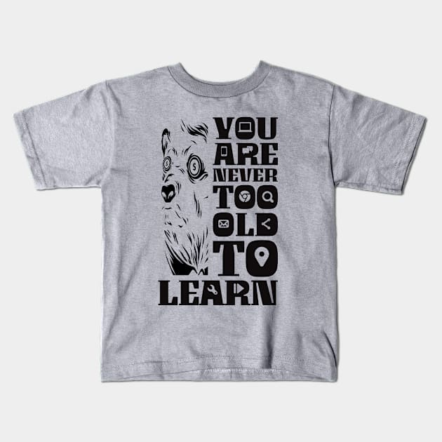 Online learning Kids T-Shirt by RStees22